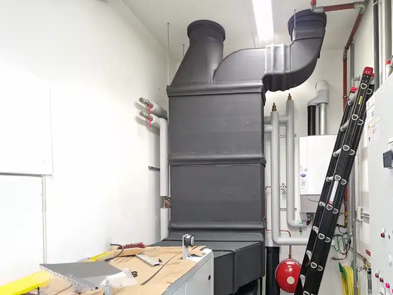 Isolatie technische installatie